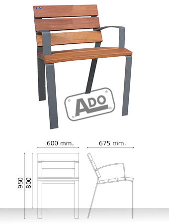 silla madera estrofa