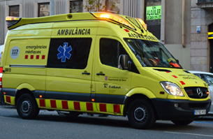 paso ambulancia detector sonoro