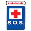 señal de trafico Base de ambulancia