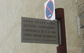 señal instalada corten señal instalada corten