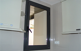 ventana practicable instalada