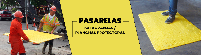 pasarelas salva zanjas