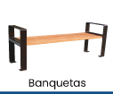 banquetas de madera