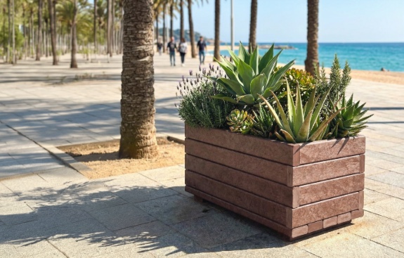 jardineras vita listones de plástico