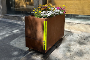 jardinera recei nstaladas