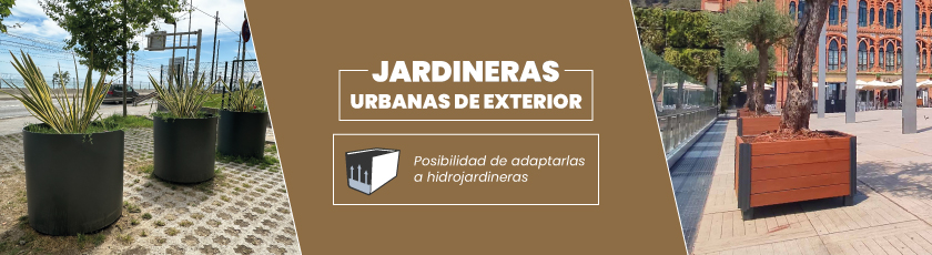 jardineras urbanas exterior