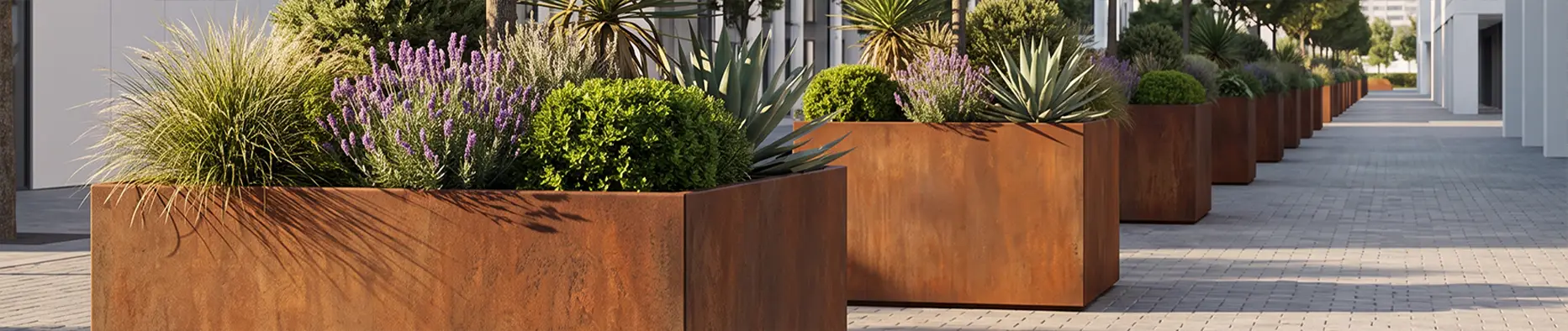 jardineras urbanas exterior