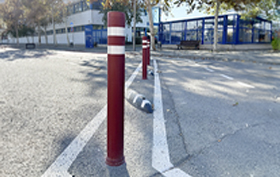 pilona a-blen carril bici