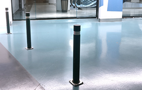 pilona a-flex placa