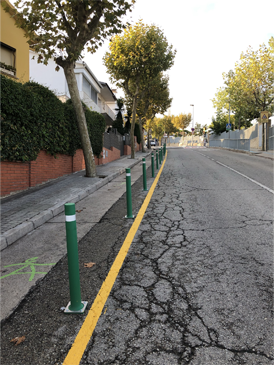 pilona a-flex placa