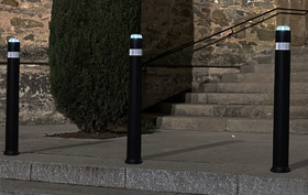 pilona a-flex led solar