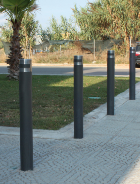 pilona urban instalada