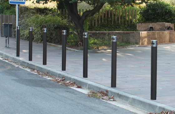 pilona urban instalada