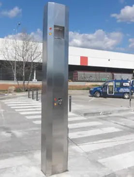 poste control de accesos