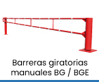 barrera giratoria bg / bge