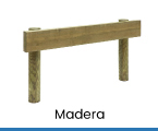 topes madera