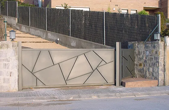 puerta cancela instalada