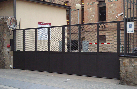 puerta industrial corredera