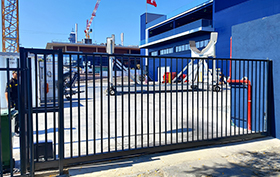 puerta industrial corredera