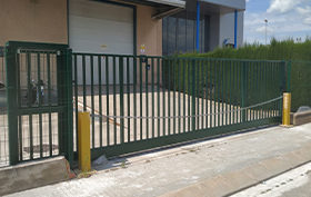 puerta industrial corredera