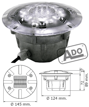 baliza luminosa cableada frost