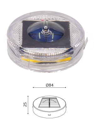 baliza luminosa solar quick