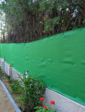 tela ocultacion instalada