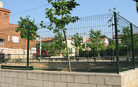 Verja stil blanca